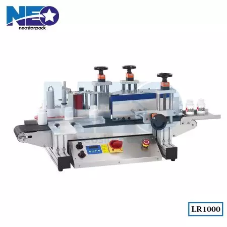 Tabletop Round Bottle Labeling Machine - Tabletop round bottle labeller,machine,glass bottle labeller,nutritional supplement labeller